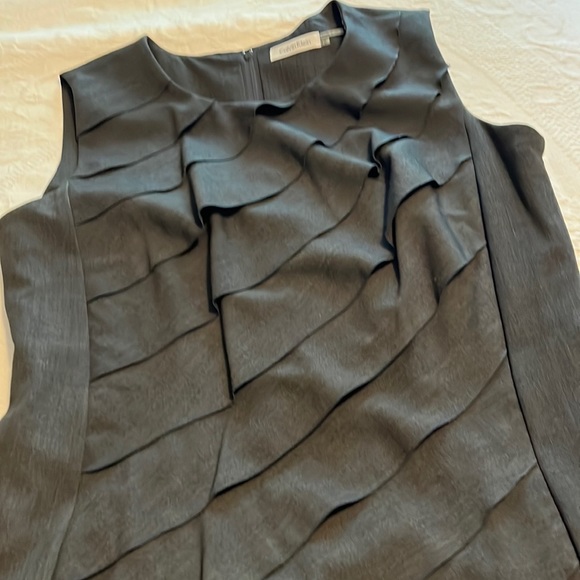 Calvin Klein Dresses & Skirts - Gray Calvin Klein sleeveless dress size 12
